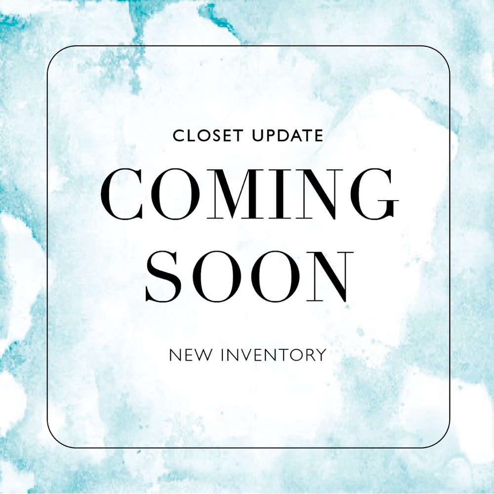 New items coming soon!